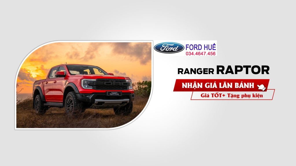 Giá lăn bánh ford Raptor tại Đà Lạt