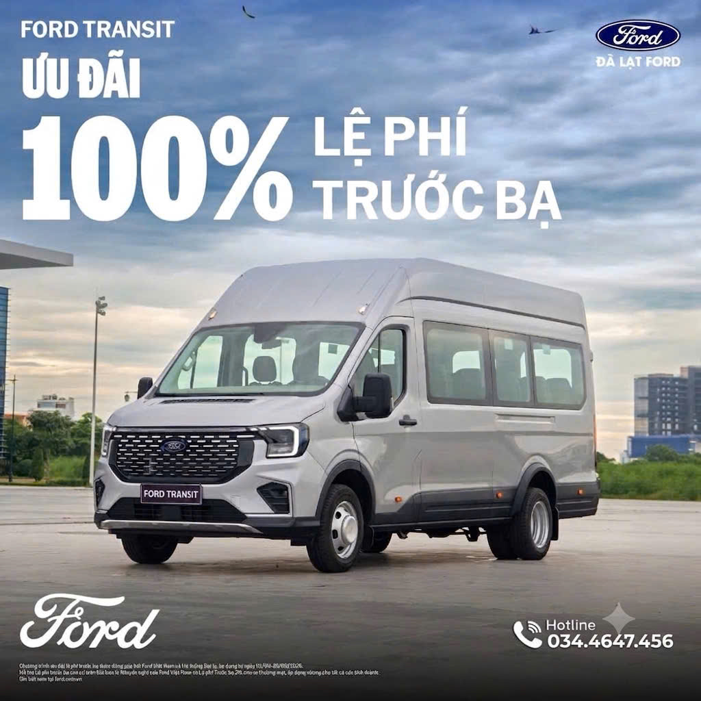 FORD TRANSIT ĐÀ LẠT